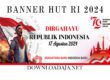 Download Banner HUT RI KE-79 2024